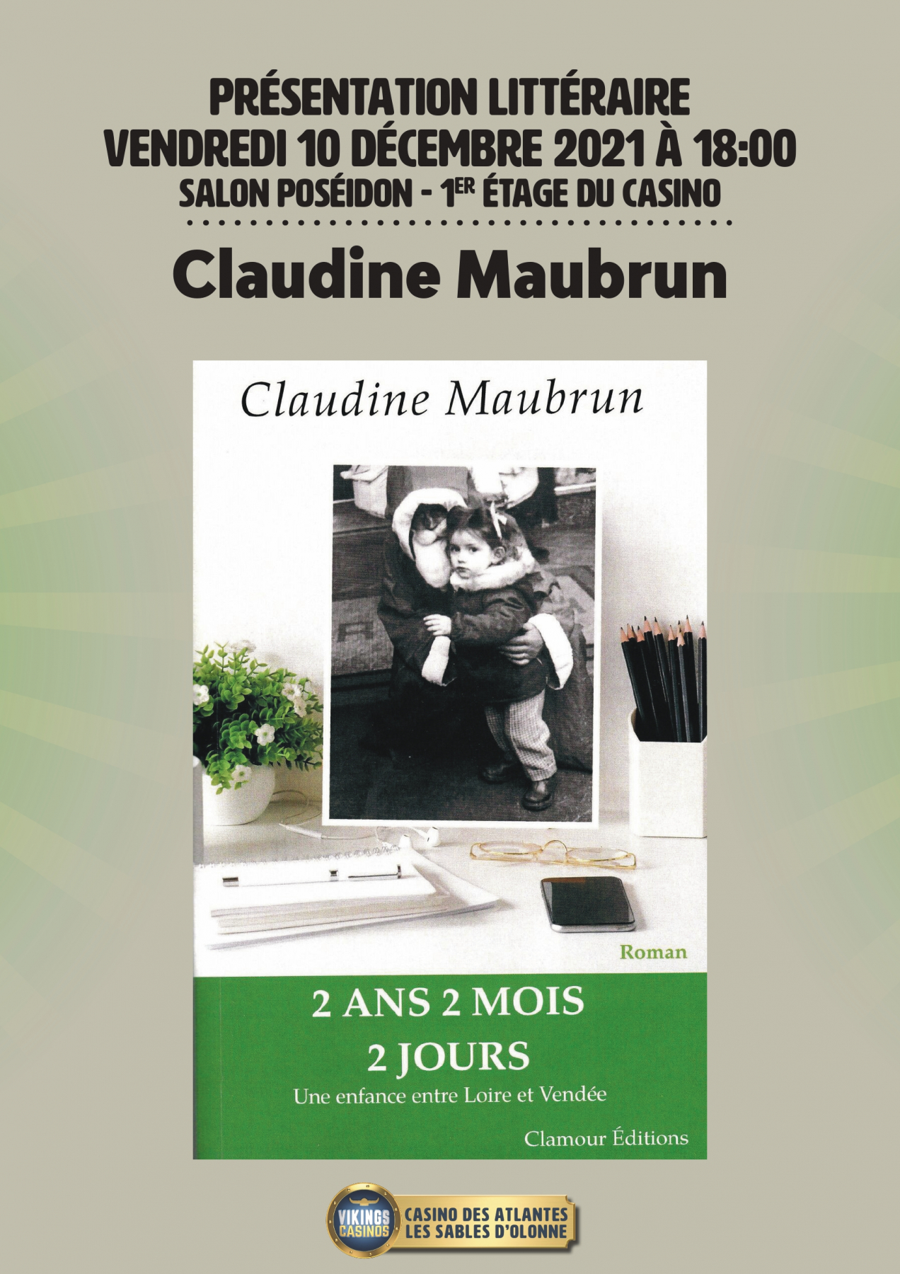 Claudine MAUBRUN : 2 ANS 2 MOIS 2 JOURS