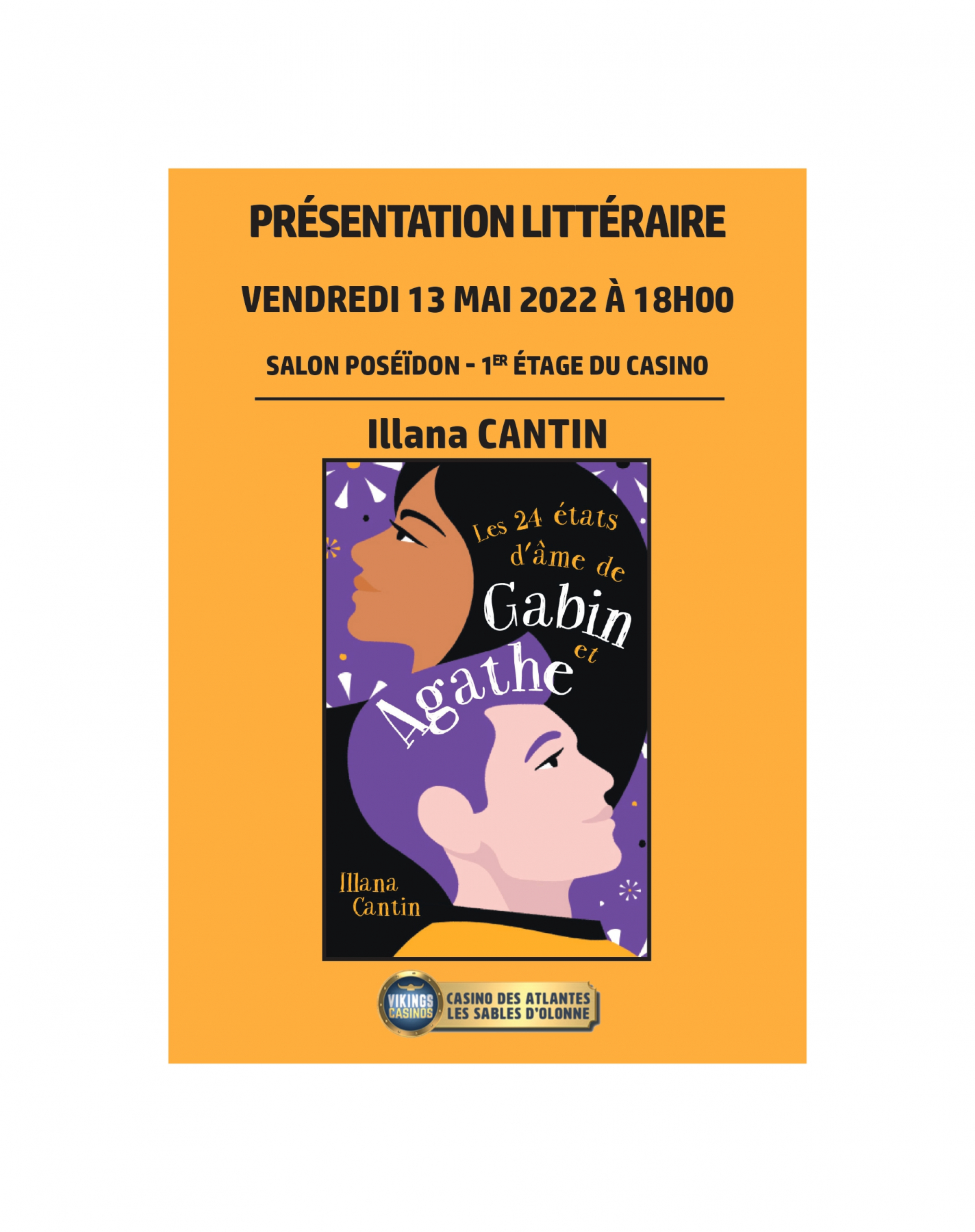 REPRESENTATION LITTERAIRE ILLANA CANTIN