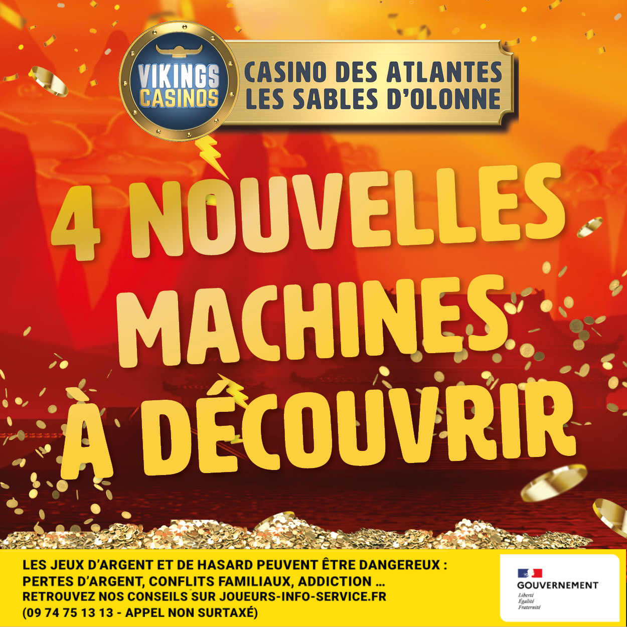 4 nouvelles machines au Casino à découvrir !!