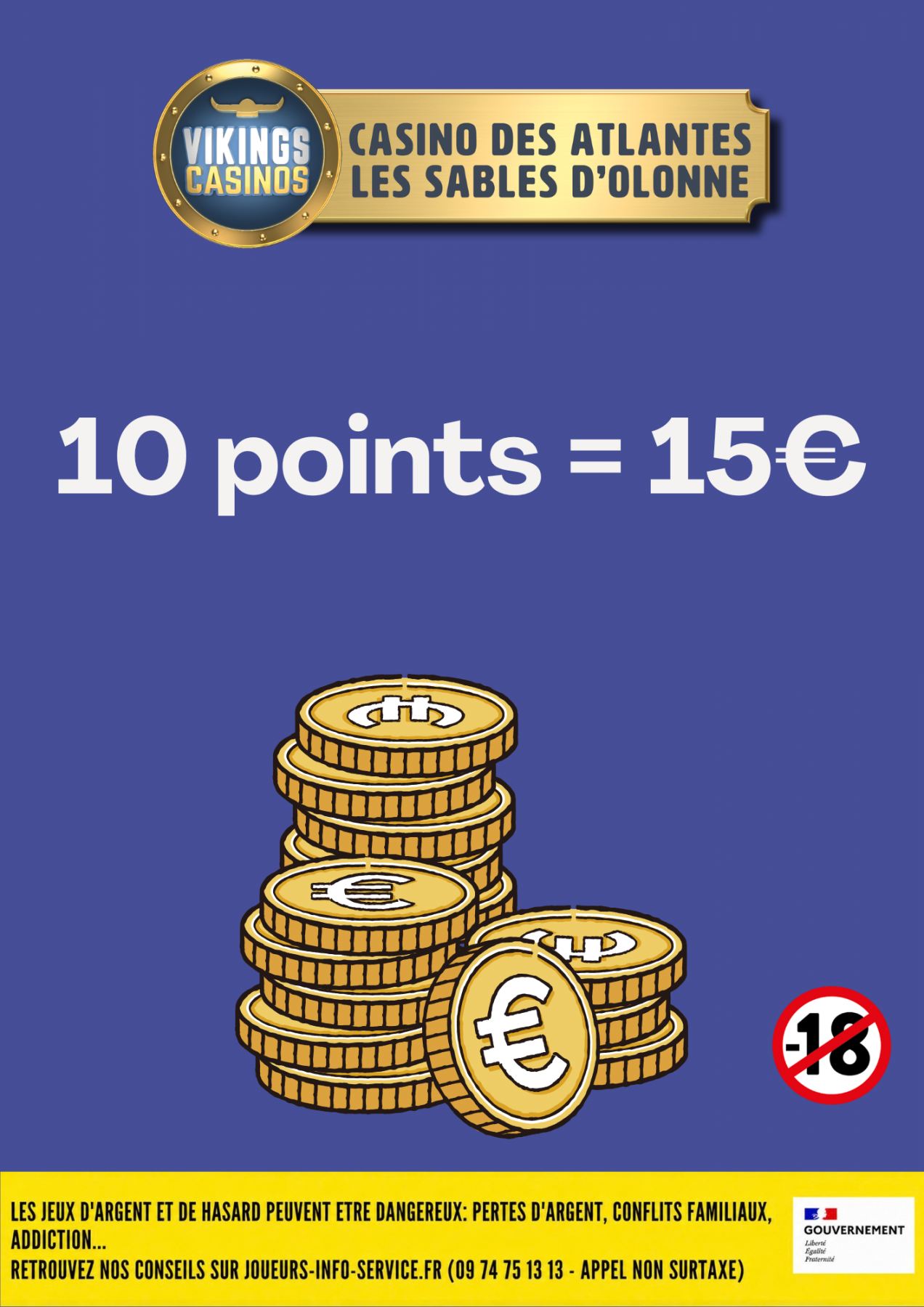 10 POINTS = 15€