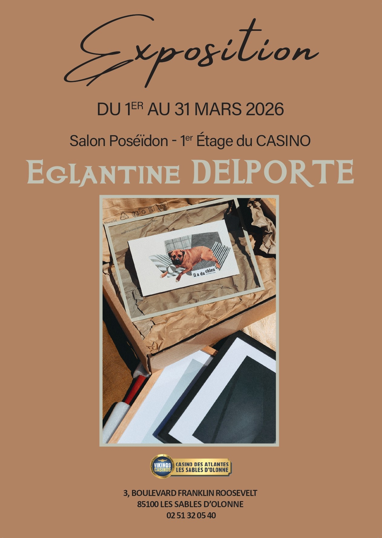 EXPOSITION EGLANTINE DELPORTE