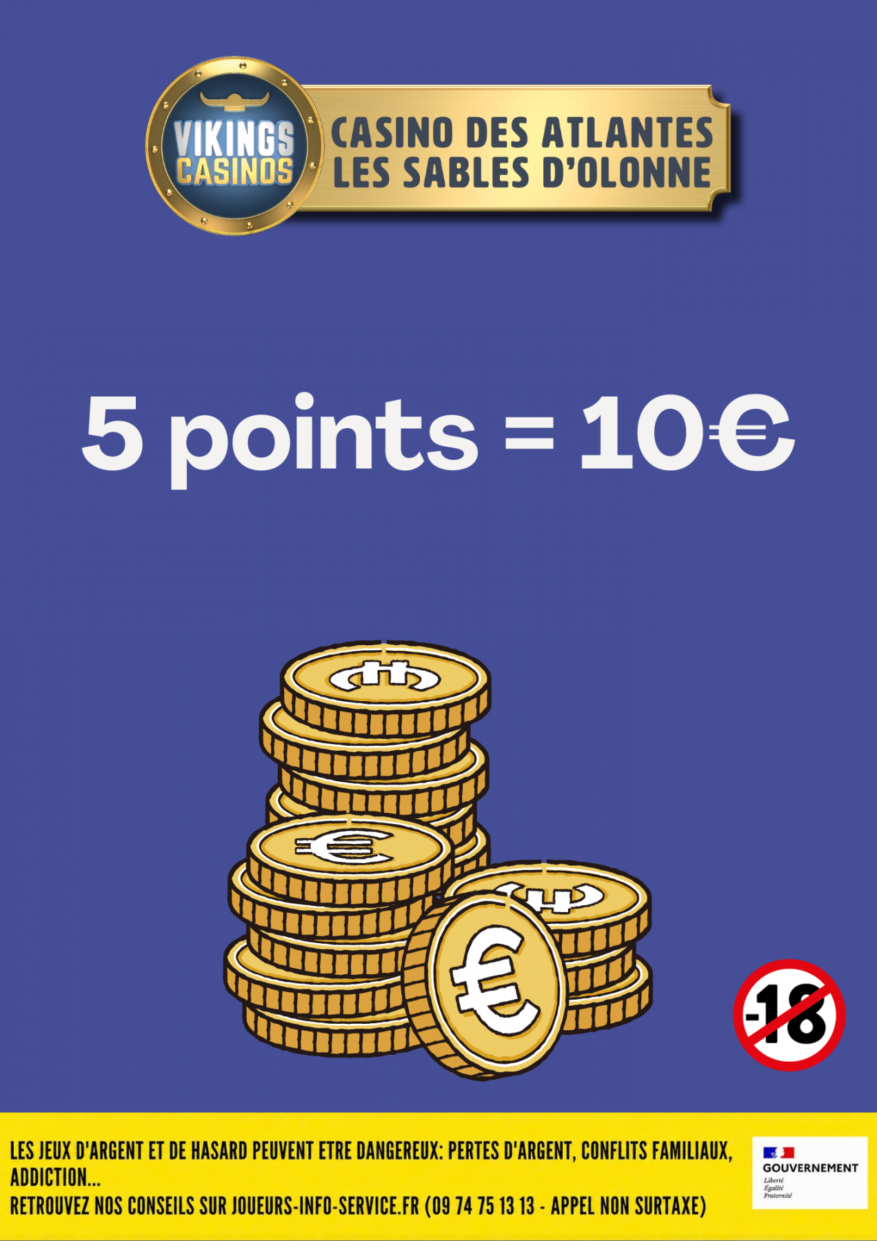 5 POINTS = 10€