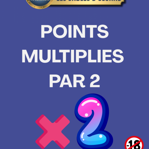 Points multipliés par 2