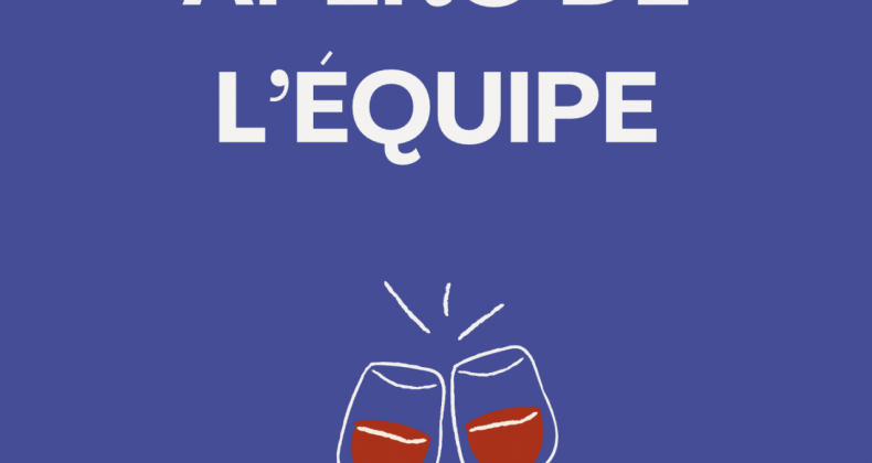 Apéro de l'équipe