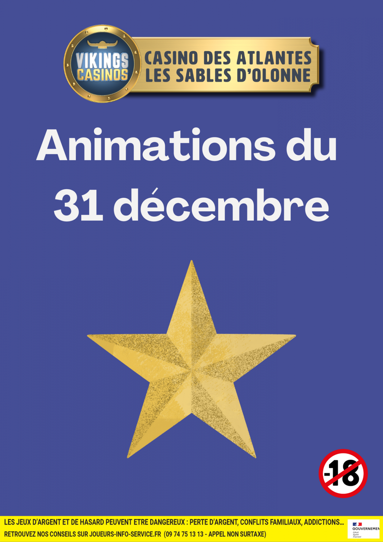 ANIMATIONS DU RÉVEILLON
