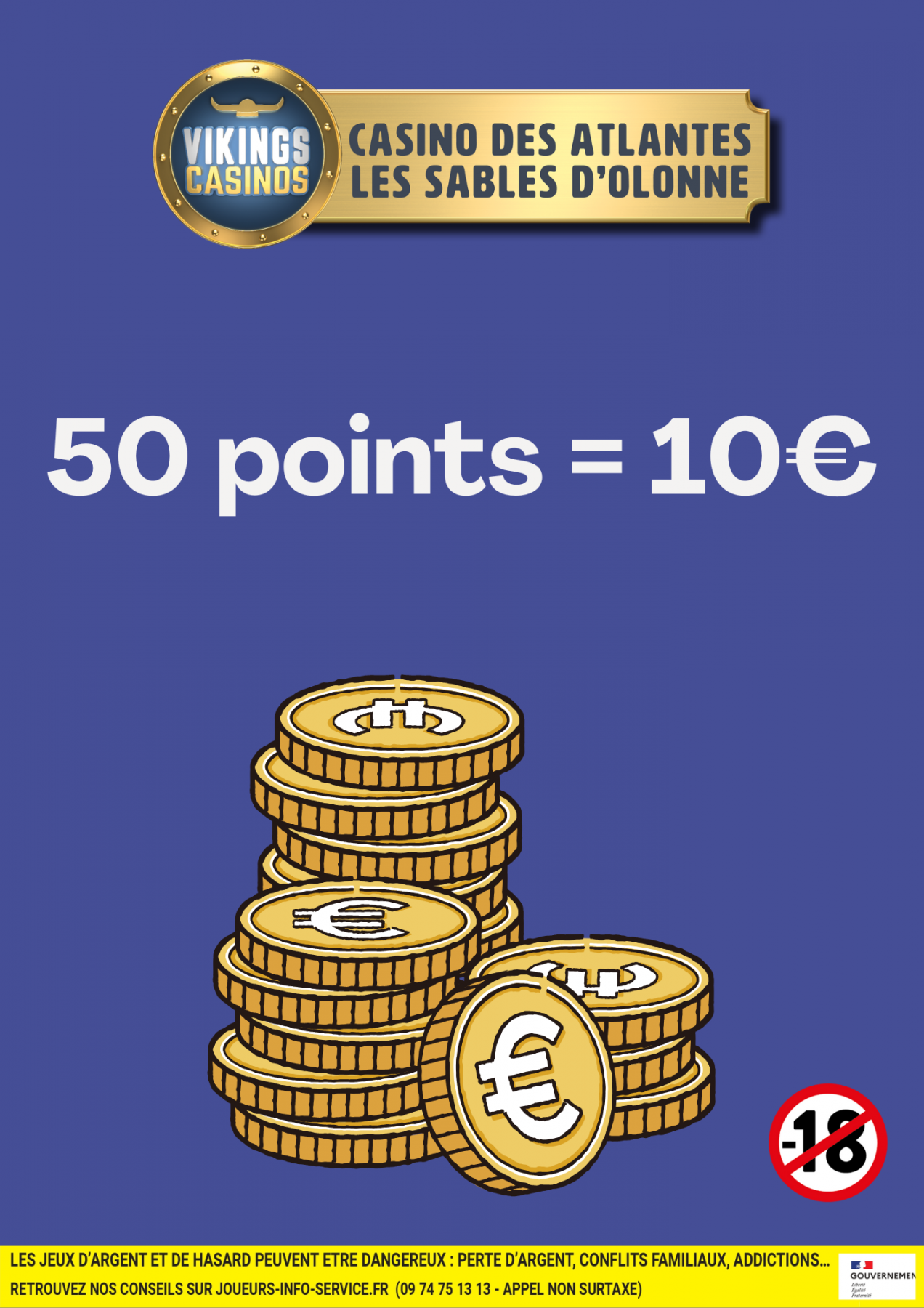 50 POINTS = 10€