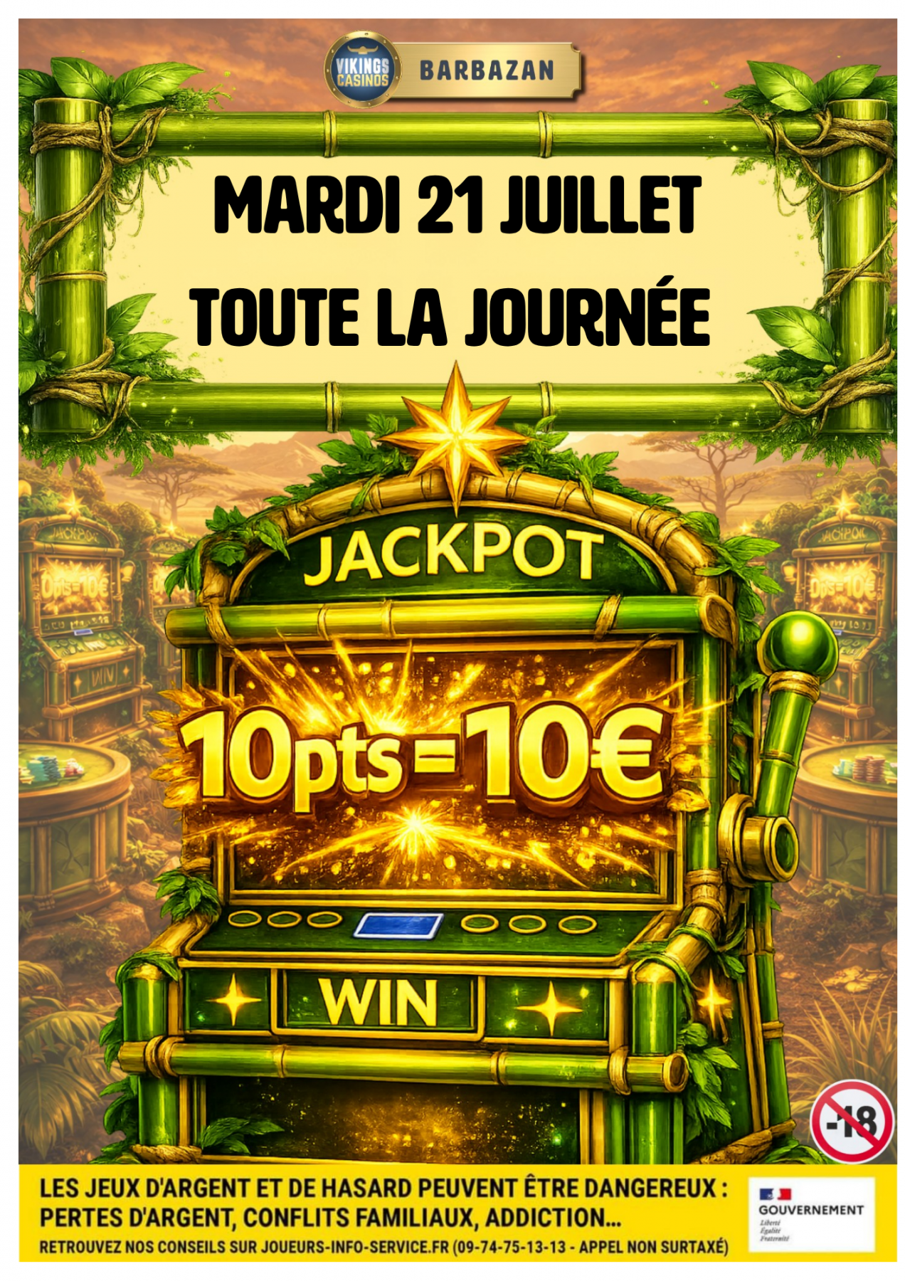 10€ Offert dés 10pts cumulés
