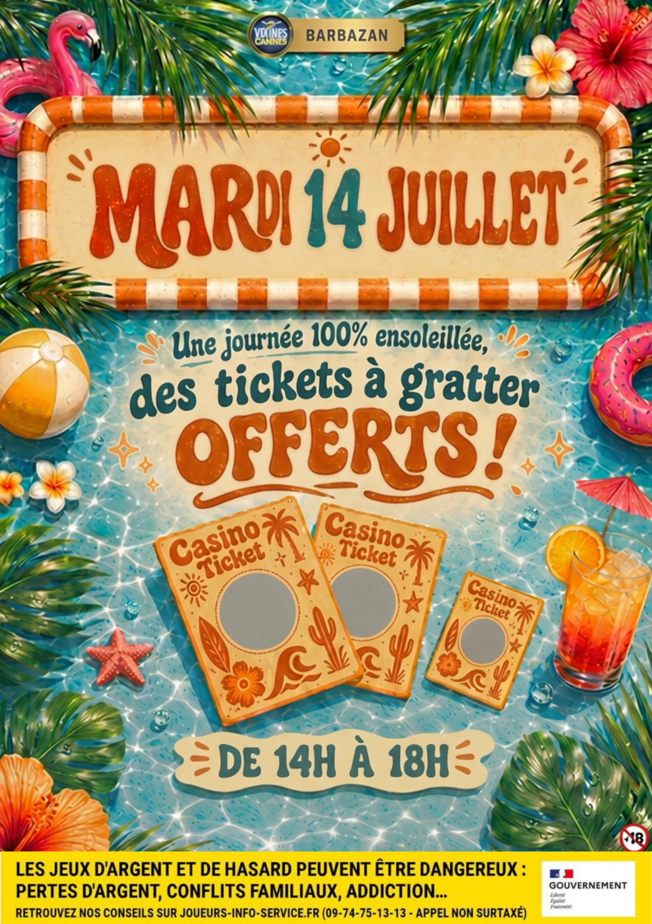 Tickets à Gratter OFFERTS 