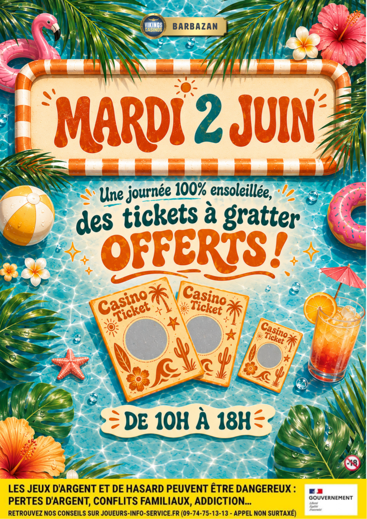 Tickets à Gratter OFFERTS 