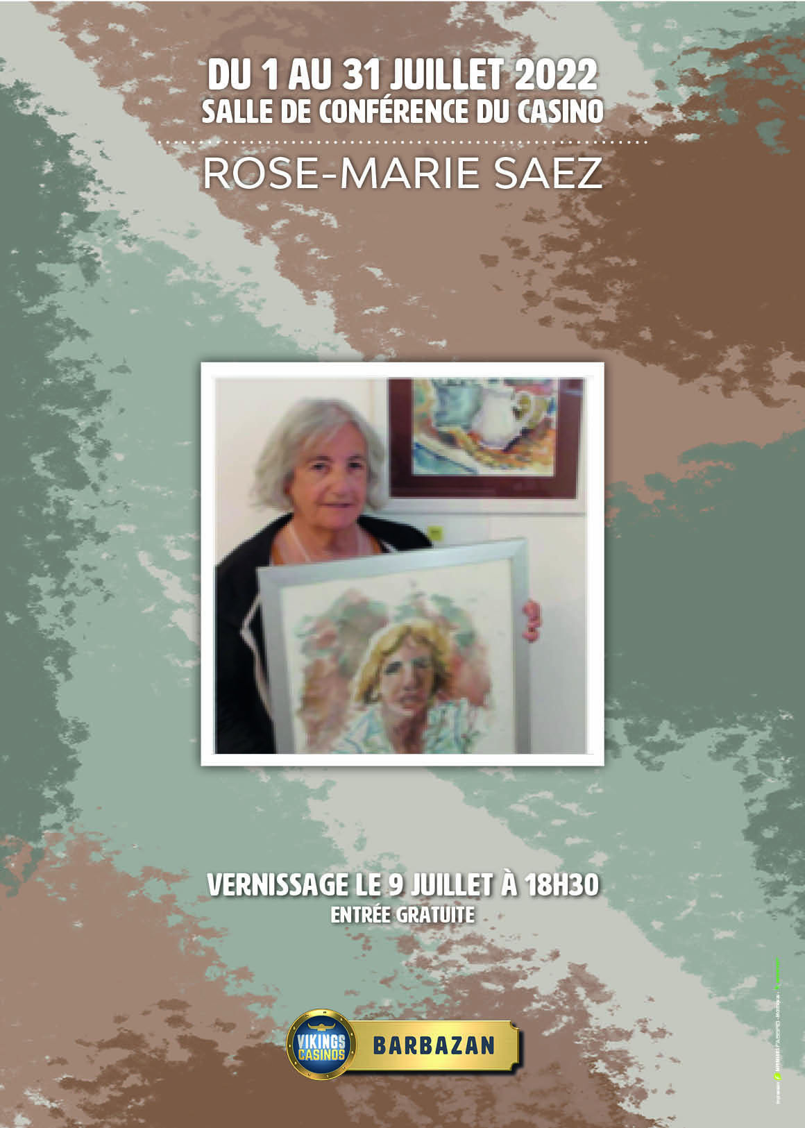 Exposition de Mme Rose-Marie Saez