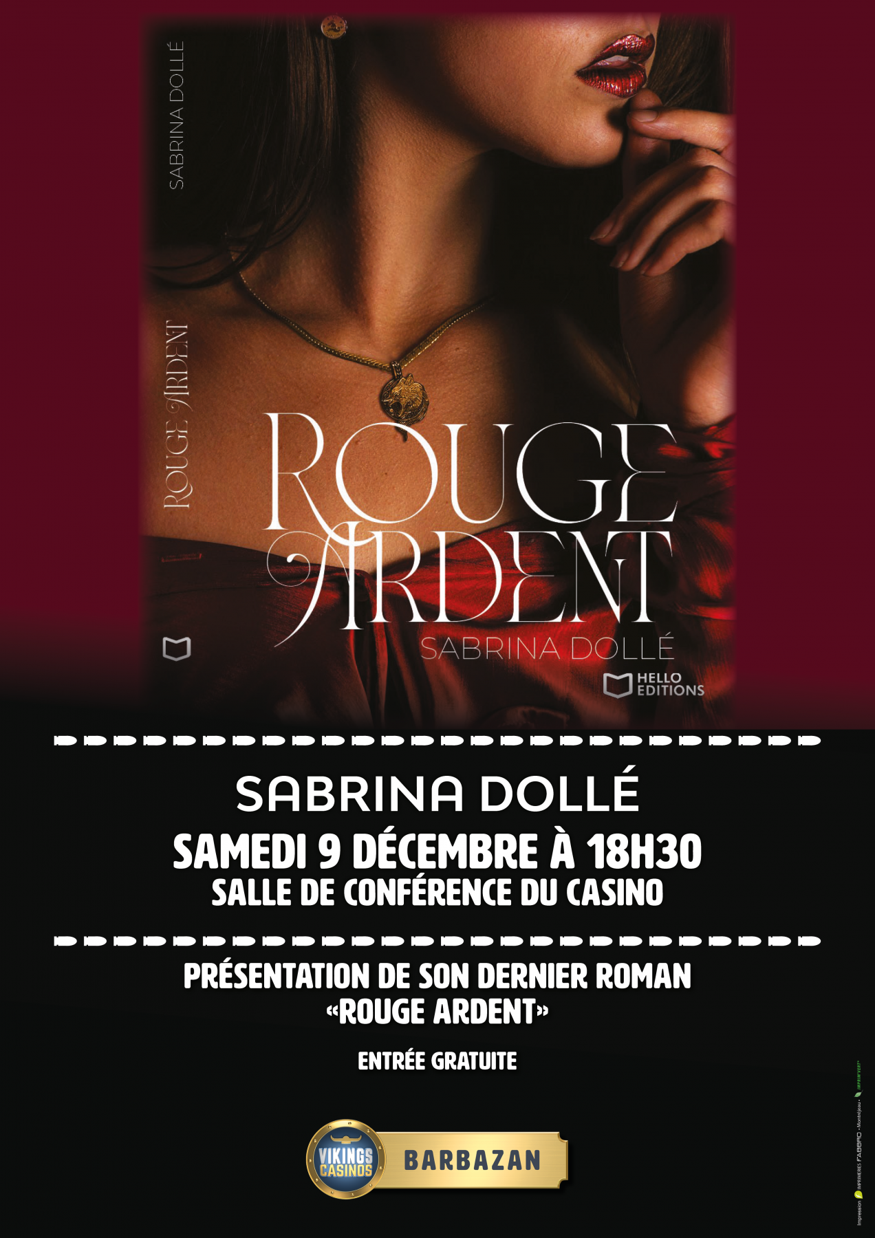 Rencontre littéraire Sabina Dollé