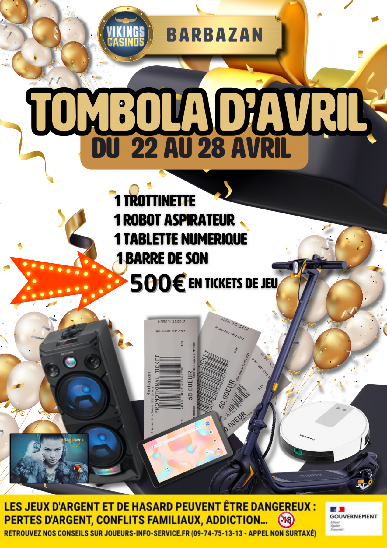 Tombola d'Avril