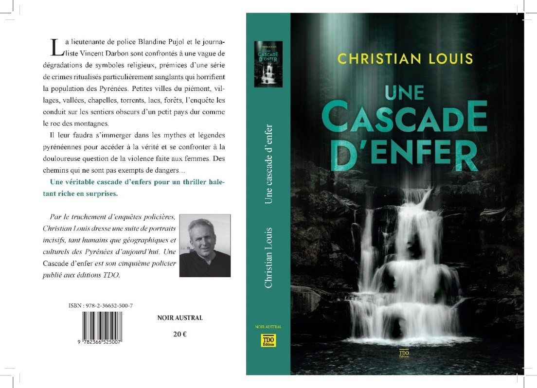 Présentation  du nouveau  Polar de Christian Louis                       'Une Cascade D'enfer'