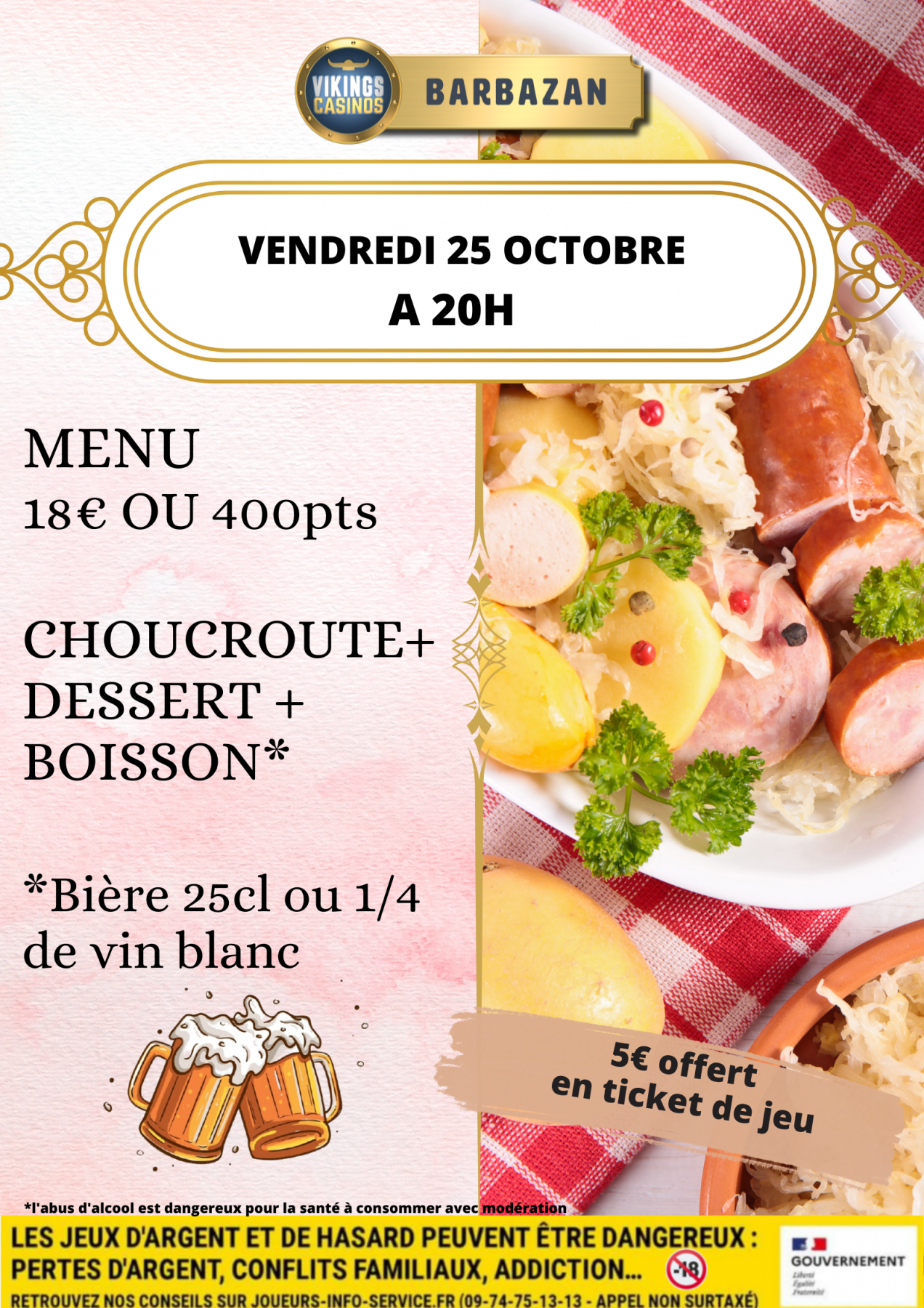 Soirée Choucroute