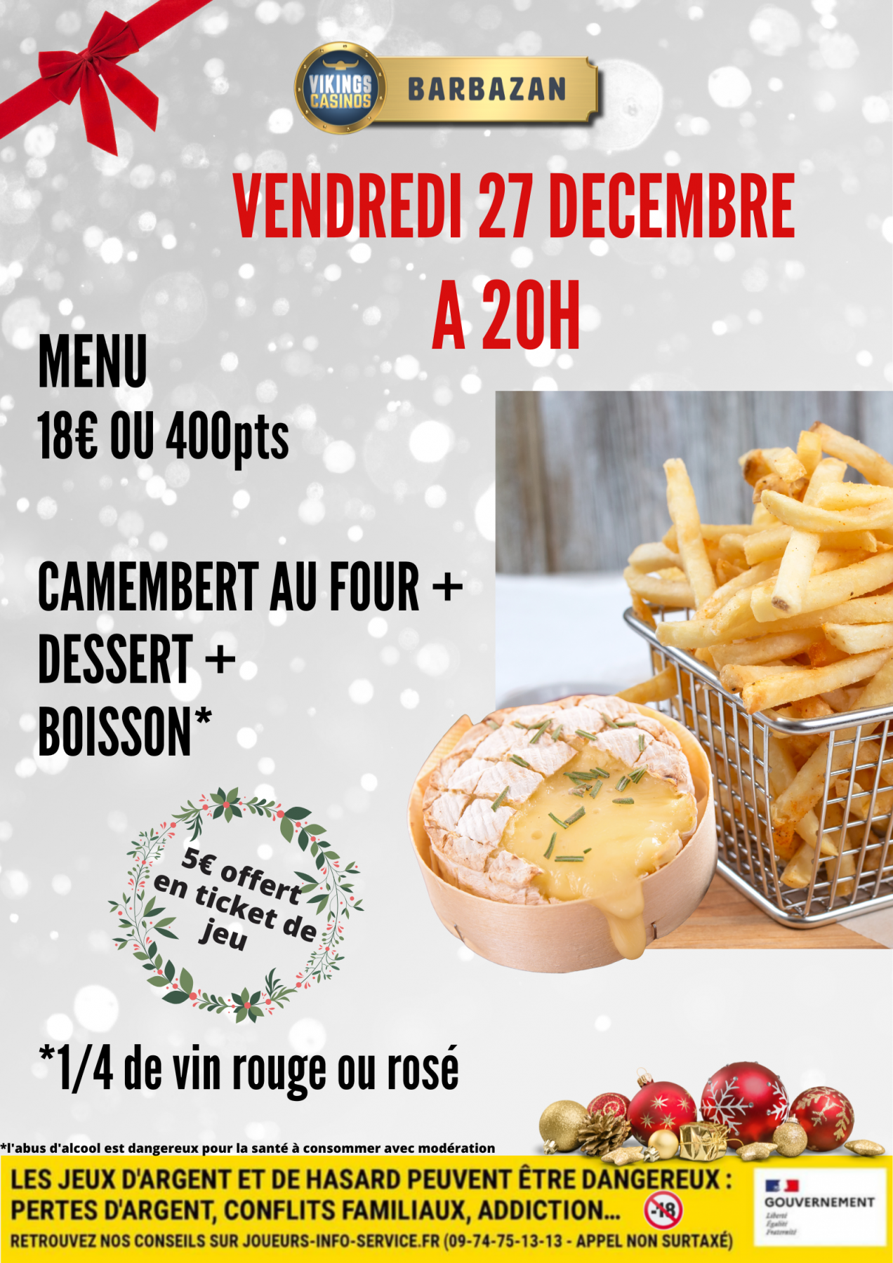 Soirée Camembert au Four 