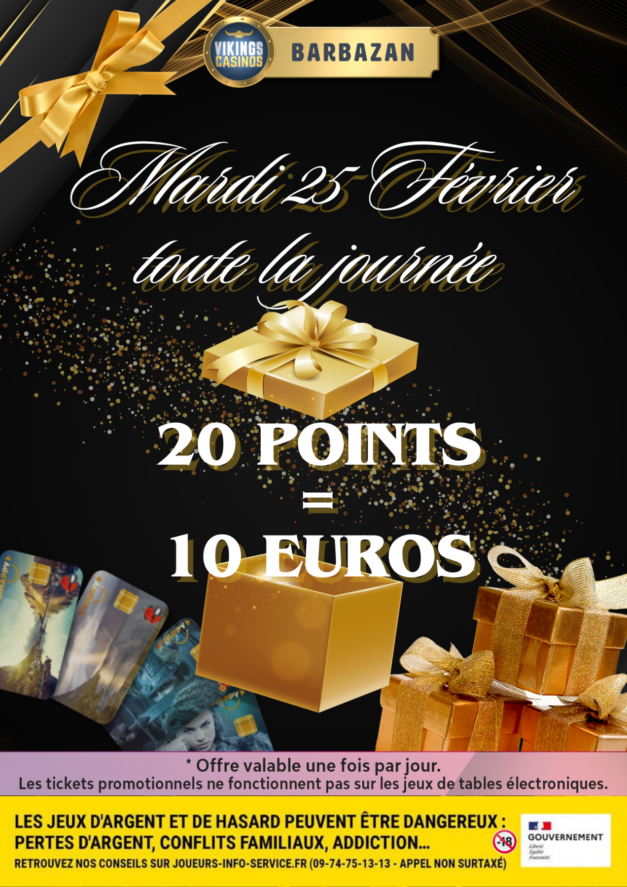 20 Points cumulés 10€ OFFERT