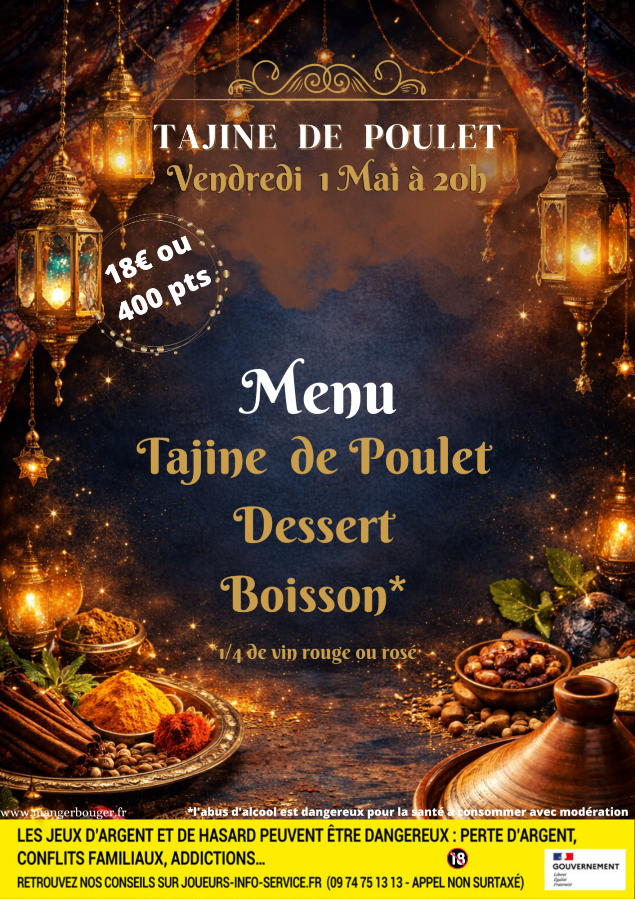 Tajine de Poulet
