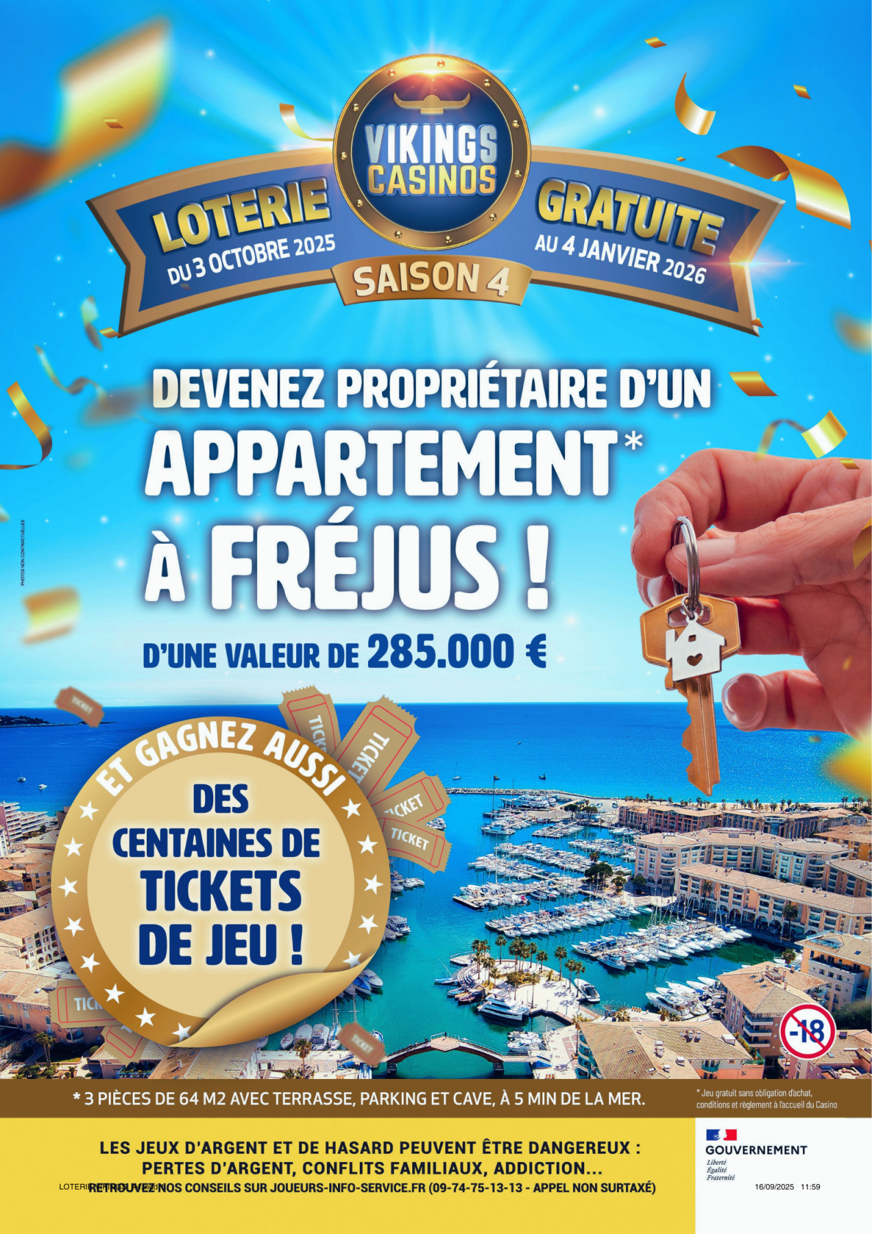 LOTERIE GRATUITE SAISON 4 