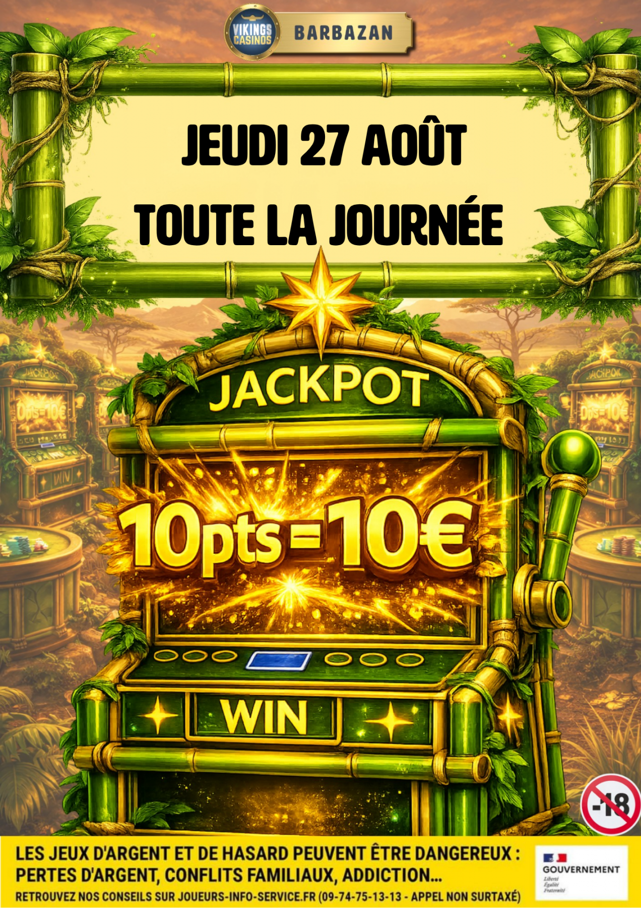 10 pts collectés avec votre carte Bihappy 10€ OFFERT