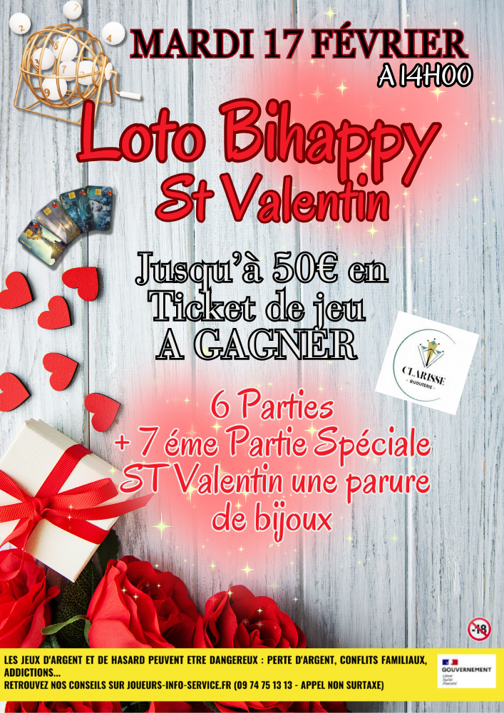 Loto Saint -Valentin