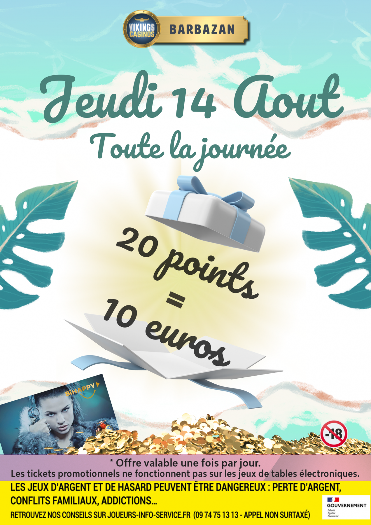 20 Points cumulés 10€ OFFERT