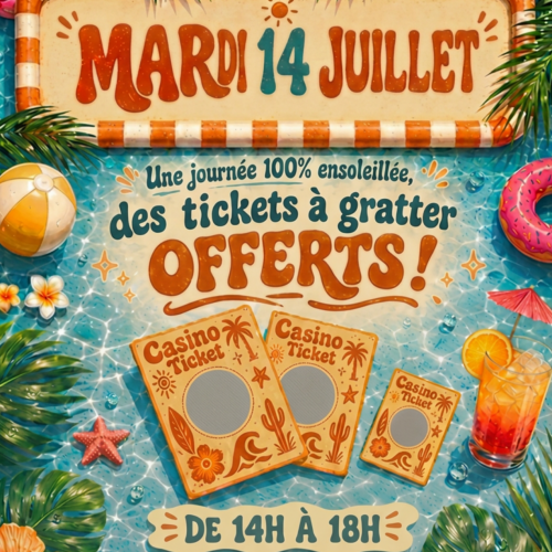 Tickets à Gratter OFFERTS 