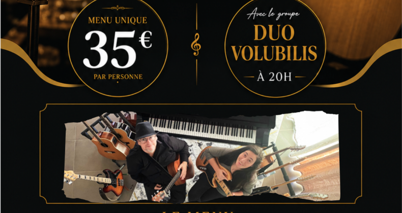 Repas Concert Duo Volubilis