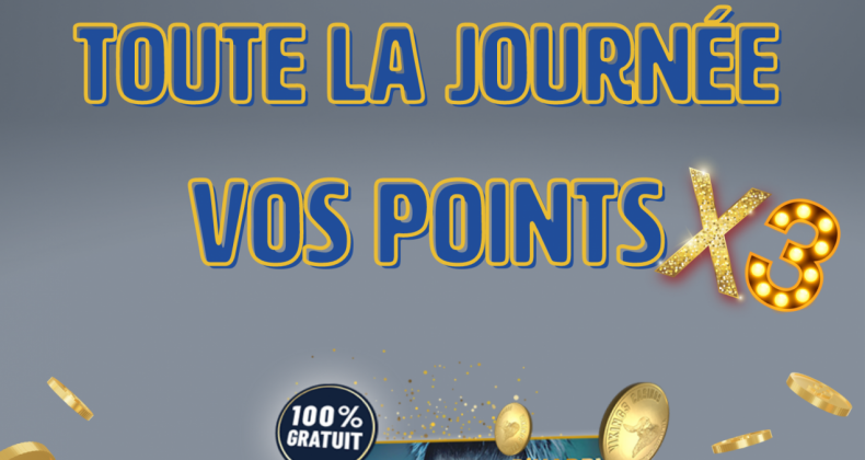 les points x3 avec votre carte bihappy