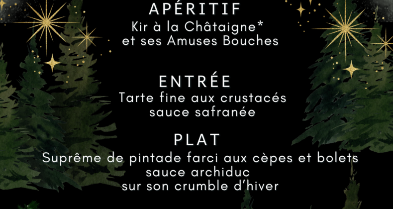 Menu de Noël