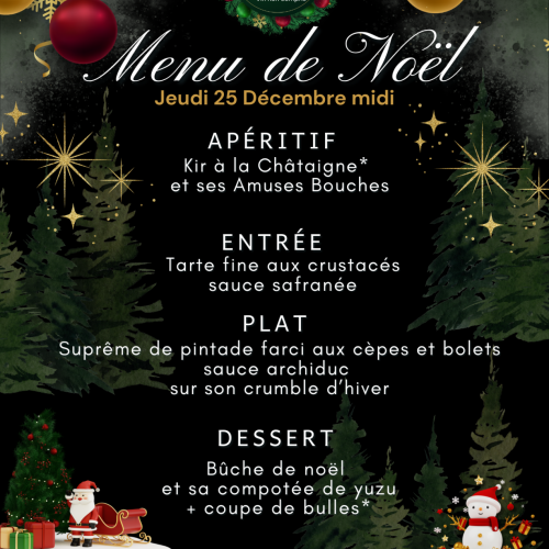 Menu de Noël