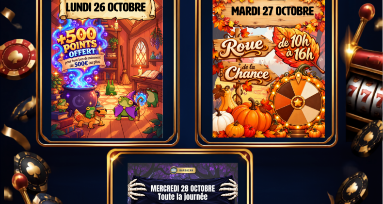 Animations de la semaine