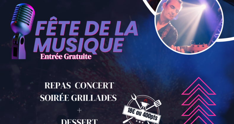 Soirée Grillade   Musicale avec 