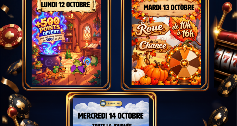 Animations de la semaine