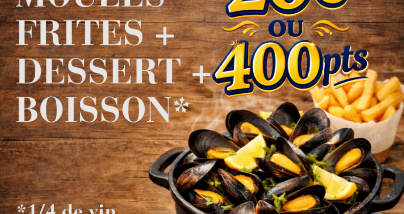 Moules frites