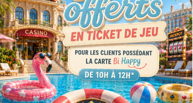 10€ OFFERT a tous les porteurs de la carte Bihappy