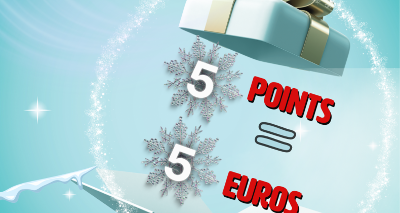 5pts = 5€