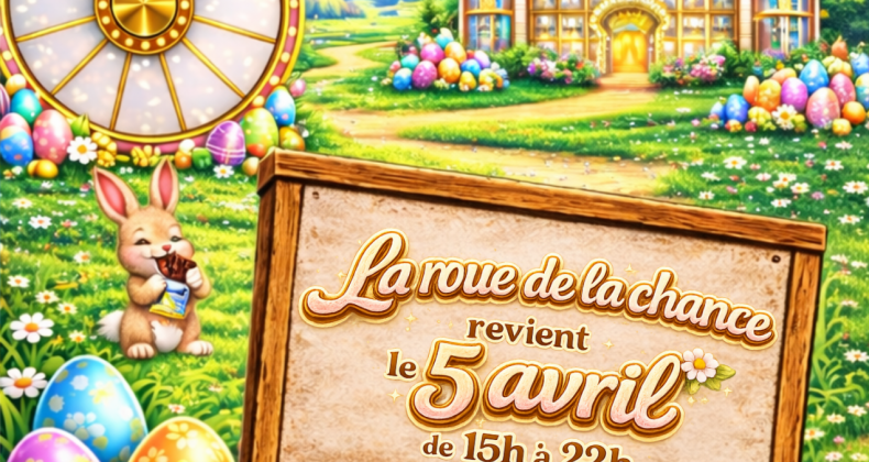 Roue de la chance Pâques 