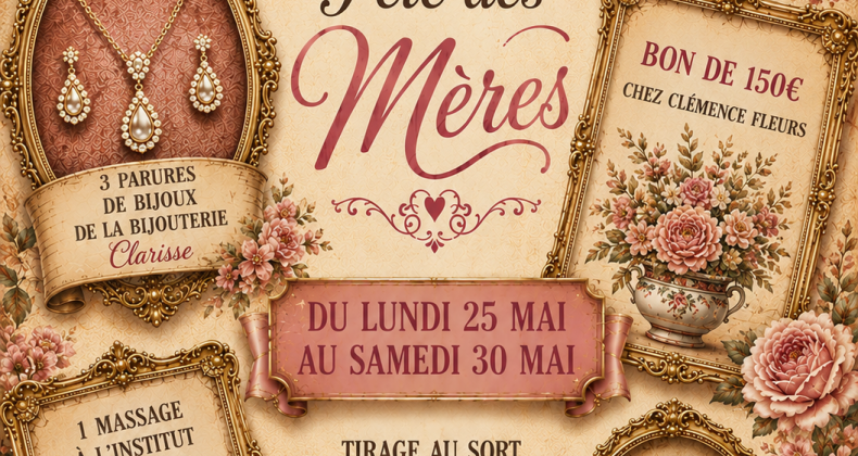 TOMBOLA FETE DES MERES AVEC VOTRE CARTE BIHAPPY