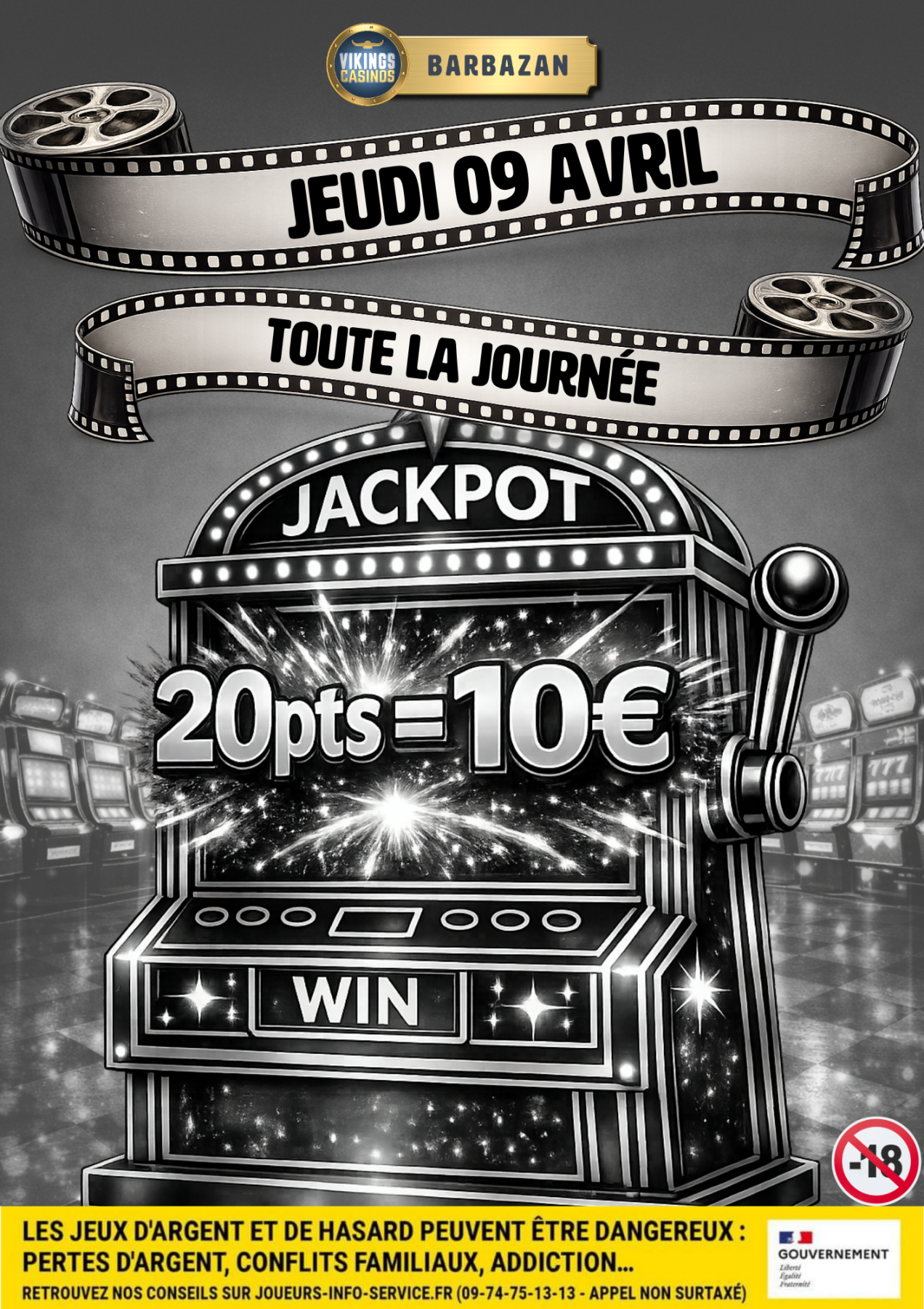 20pts collectés avec votre carte Bihappy 10€ OFFERT