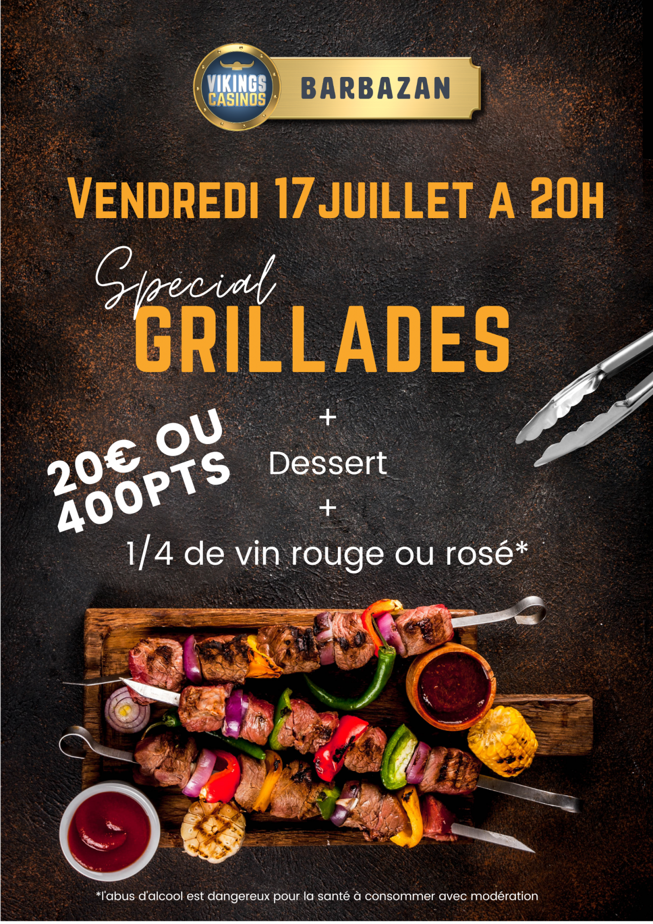 Soirée Spécial Grillade 