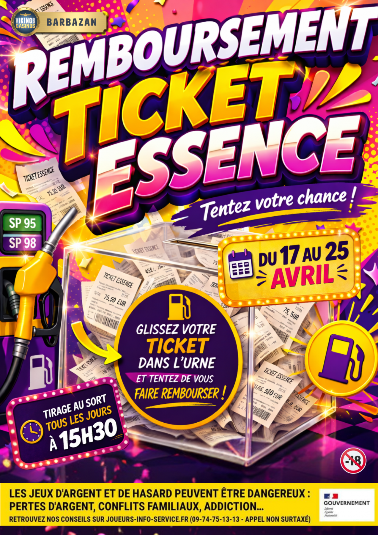 Remboursement Ticket Essence 