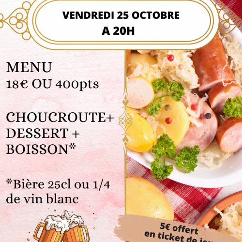 Soirée Choucroute