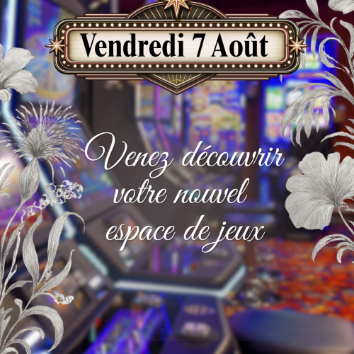 Venez découvrir le Nouvel Espace de Jeux