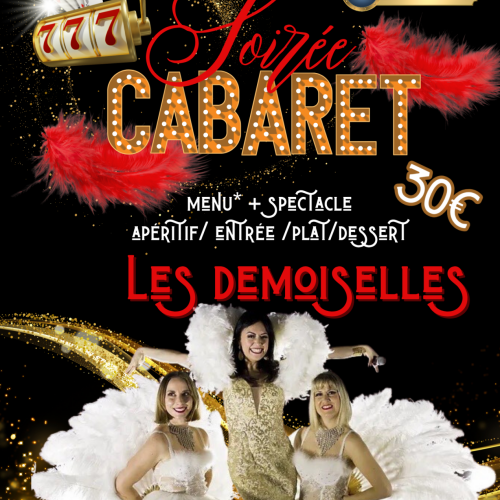 Soirée Cabaret avec La Troupe Les Demoiselles