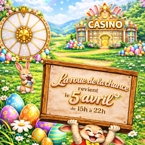 Roue de la chance Pâques 