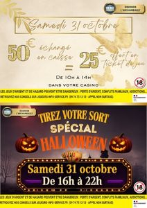 et Tirage au sort Spécial Halloween, De 16h00 à 22h00