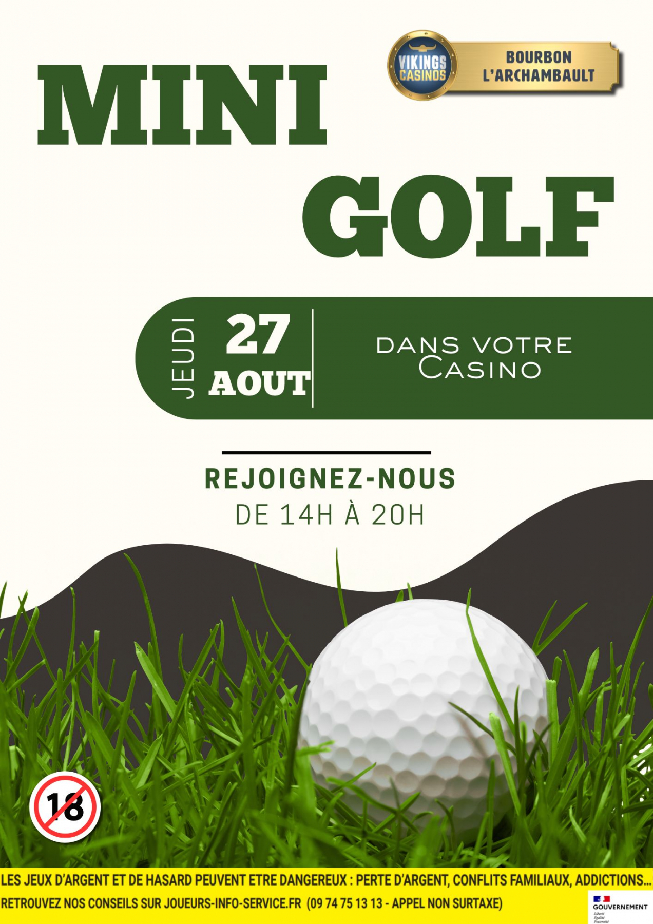 Le Mini Golf !