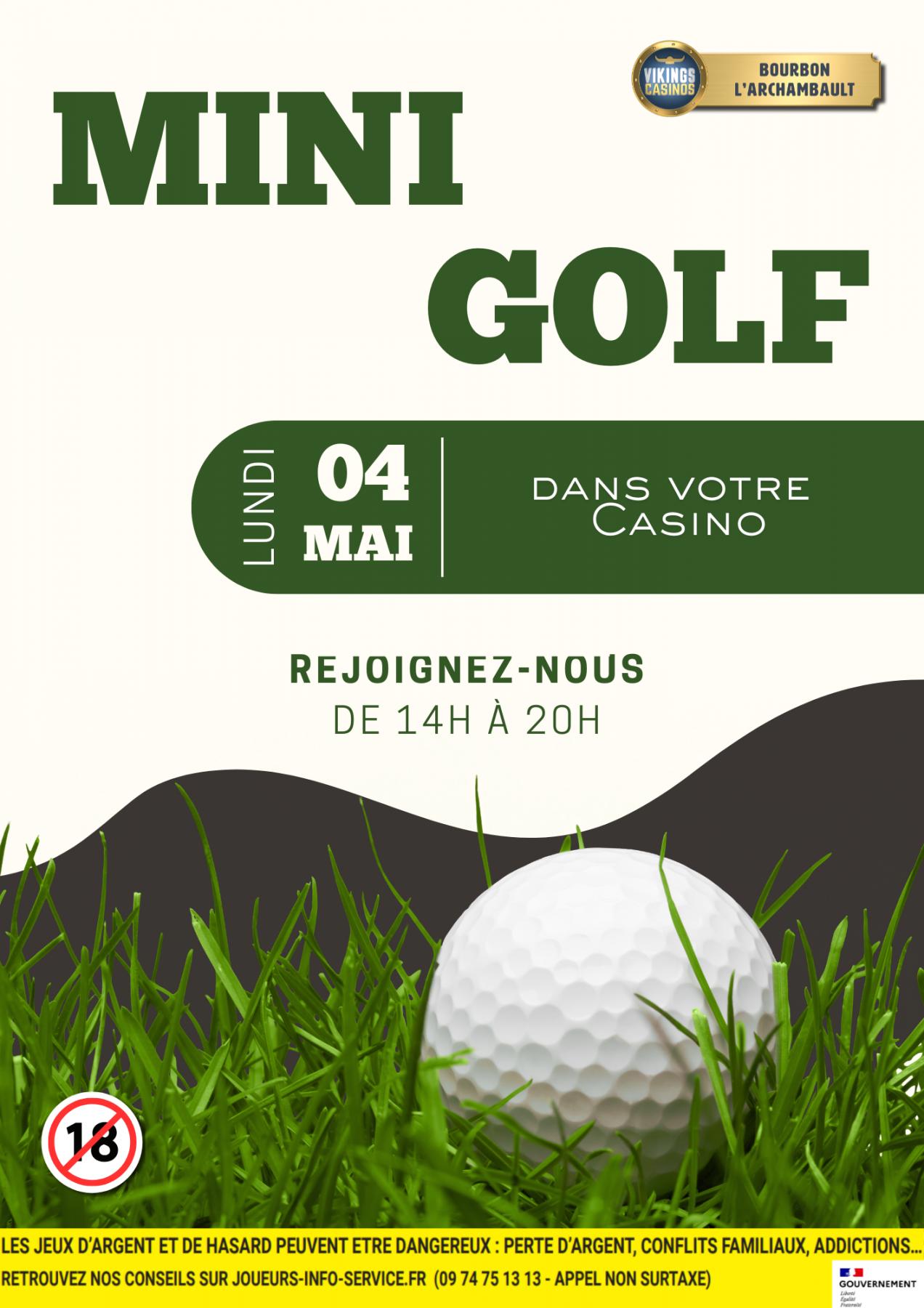 Le Mini Golf !