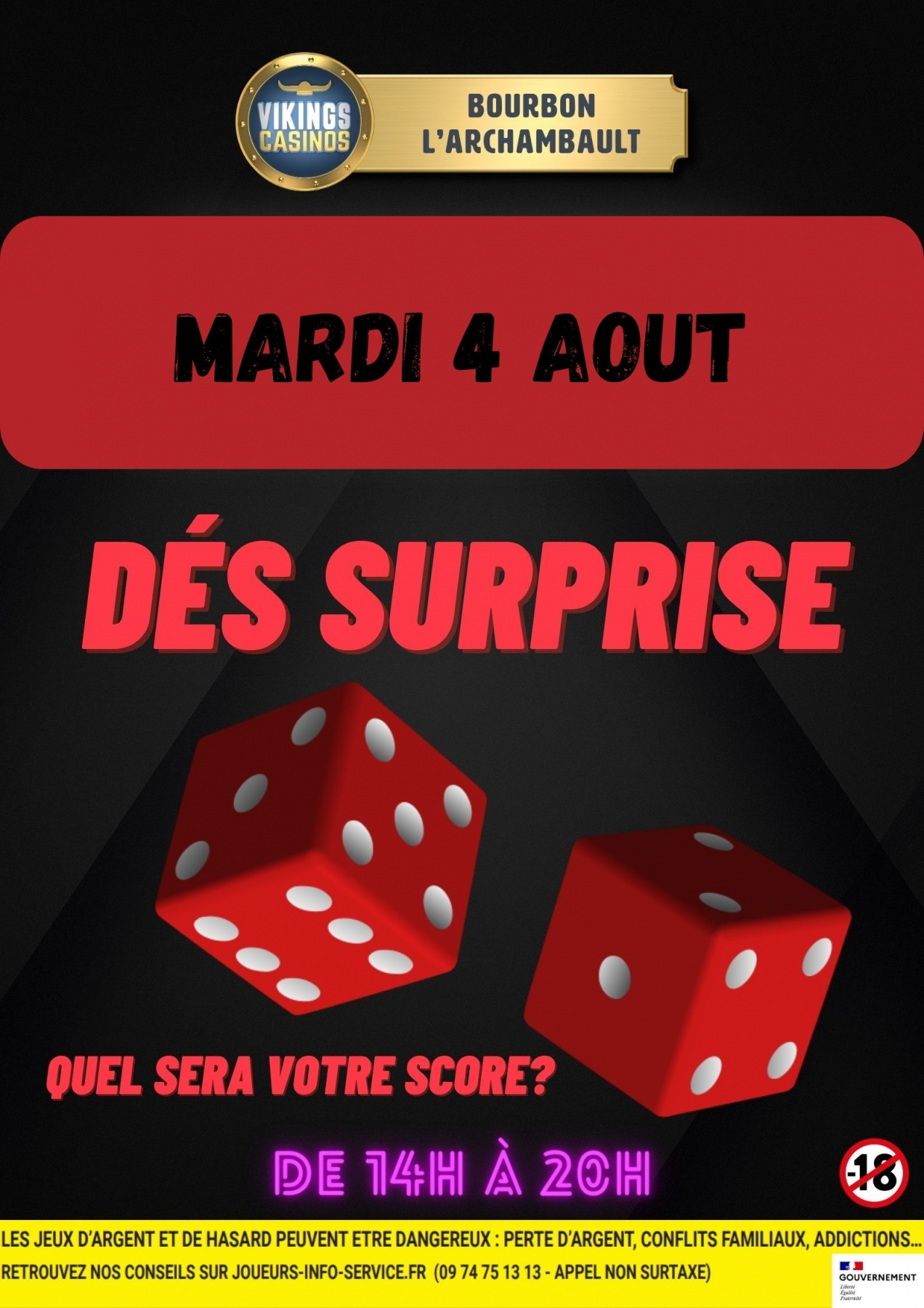 Dés surprise 