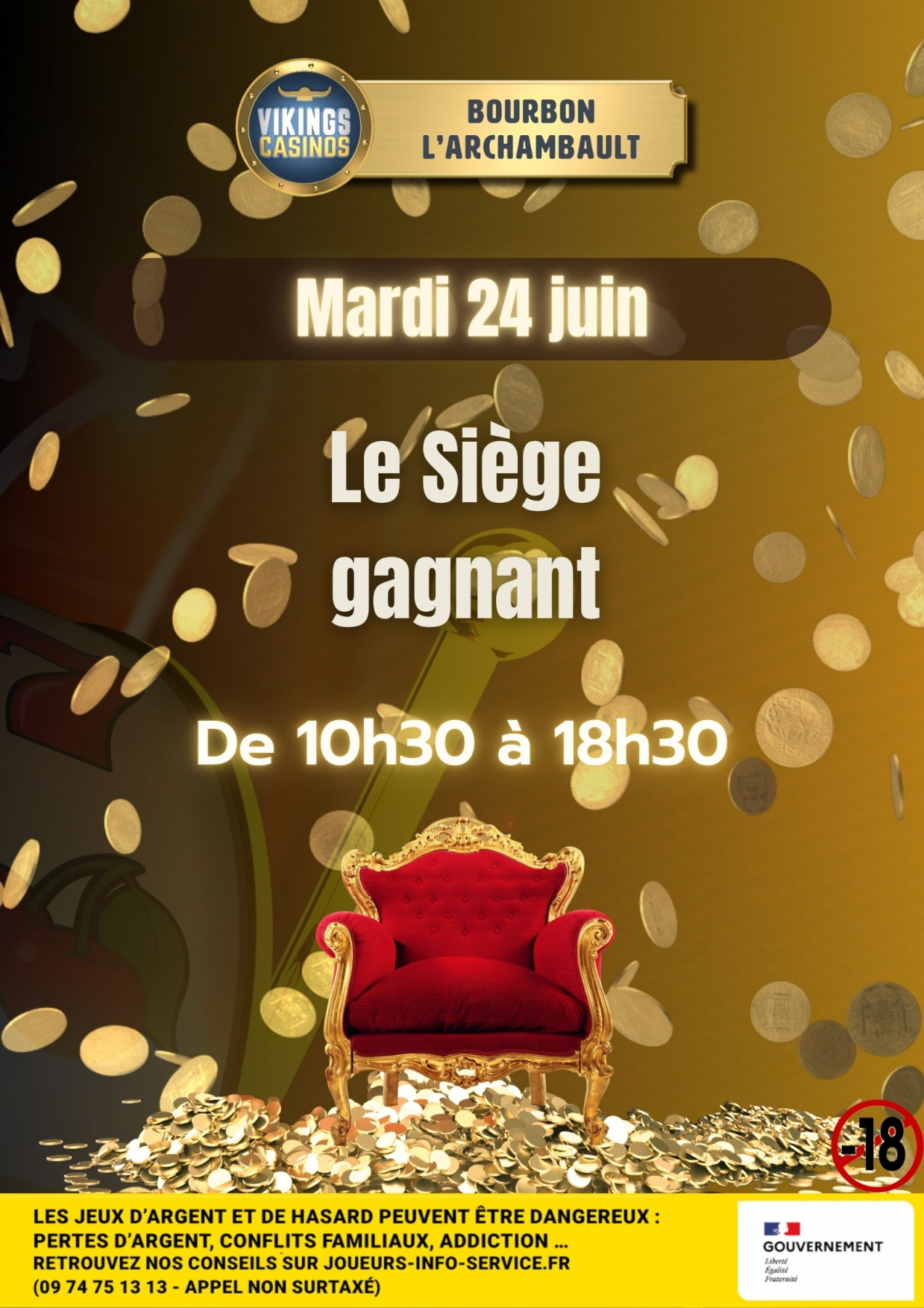 Le siège GAGNANT